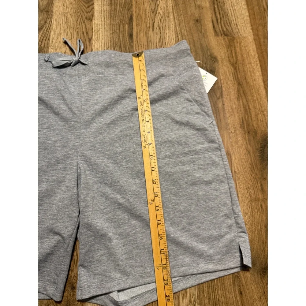 Athletic Works Shorts Womens Size XXL Gray Drawstring Activewear NEW